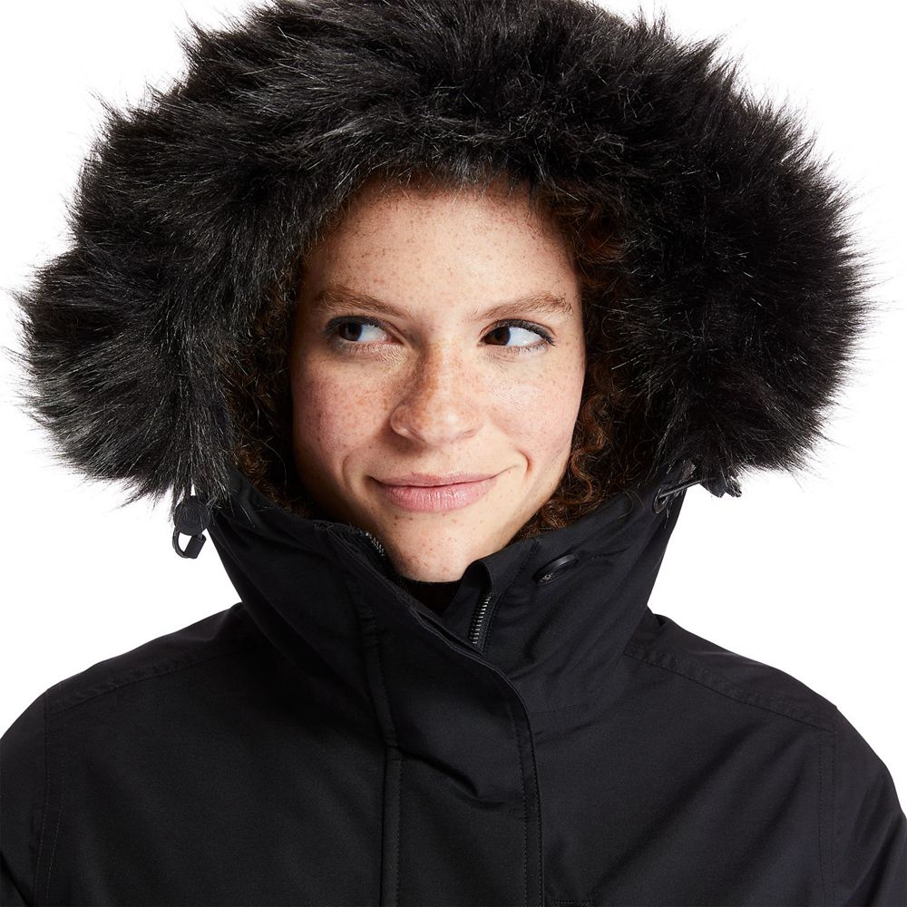 Parka Timberland Mujer Waterproof Parka Negras - Chile QLO-459138